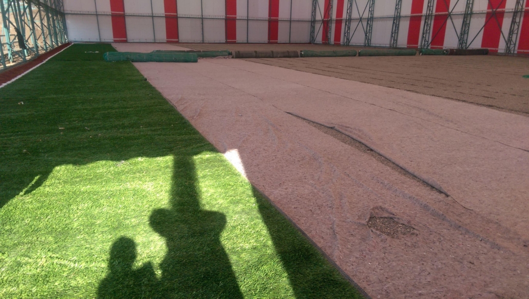 Artificial Turf Construction